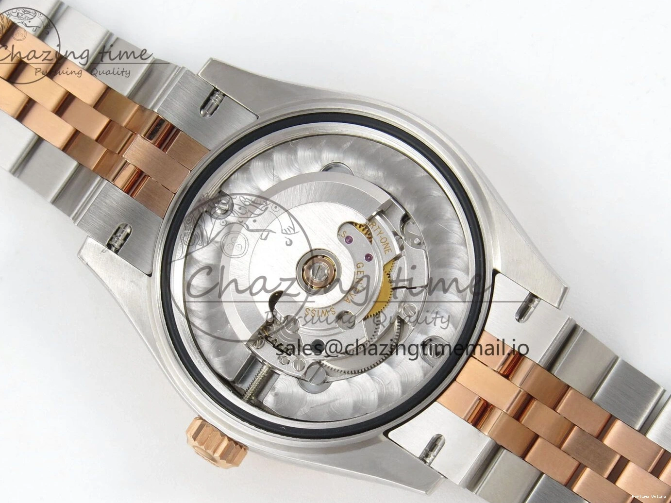 1230 DateJust 31 278271 THBF 1:1 Best Edition 904L Steel White Diamonds Dial on SS RG Jubilee Bracelet HZ Cal. Classic 24